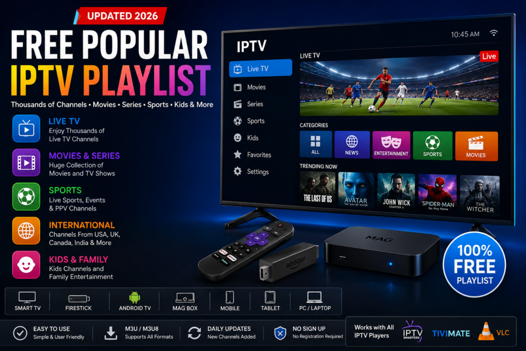 The Truth About the Free Popular IPTV Playlist Phenomenon The quest for a free popular iptv playlist has become a significant trend among internet users in the USA who are looking to escape the rising costs of traditional cable subscriptions. While the idea of accessing thousands of channels without a monthly fee is undeniably attractive, the reality is often far more complicated than a simple "plug and play" experience. Most of these playlists are essentially collections of streaming links scraped from various corners of the web and compiled into an M3U file format. Because these links are not managed by a central, professional server, they are notoriously unstable. When you search for a free popular iptv playlist, you are often entering a cycle of finding a working link, watching it for an hour, and then seeing it go dark due to a copyright takedown or server overload. At keyssolutions.shop, we understand the desire for variety, but we also emphasize the importance of reliability. A digital ecosystem that relies on unverified sources is prone to frequent buffering and low-quality resolutions that can ruin a viewing experience, especially during high-stakes live events like sports or breaking news. The digital landscape is moving toward more structured environments where quality is guaranteed, leaving these public playlists as a relics of a less secure era of the internet.